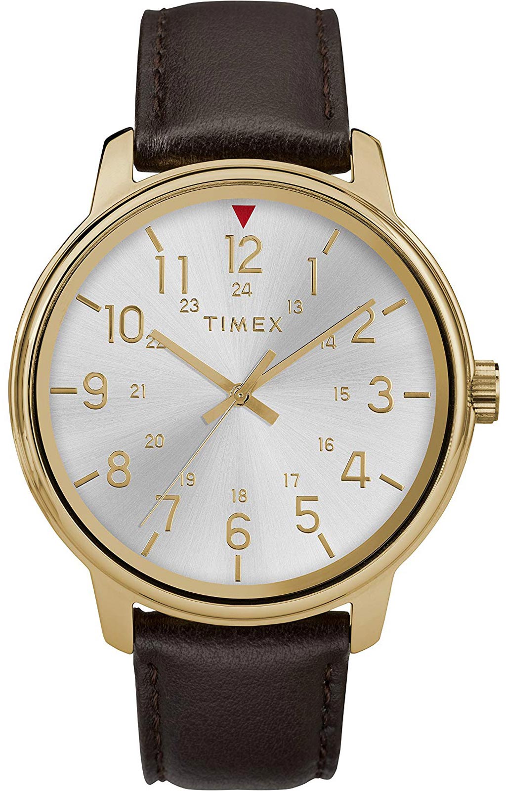 timex grey analog watch