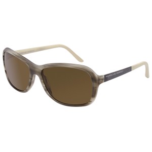 Porsche Design P8558-D Women's Brown Lens Sunglasses