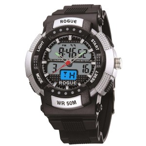 Rogue RG10361SL Men's Sport Chronograph Analog Digital Watch