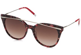 Calvin Klein CK4362S-617 Red Marble Women's Sunglasses